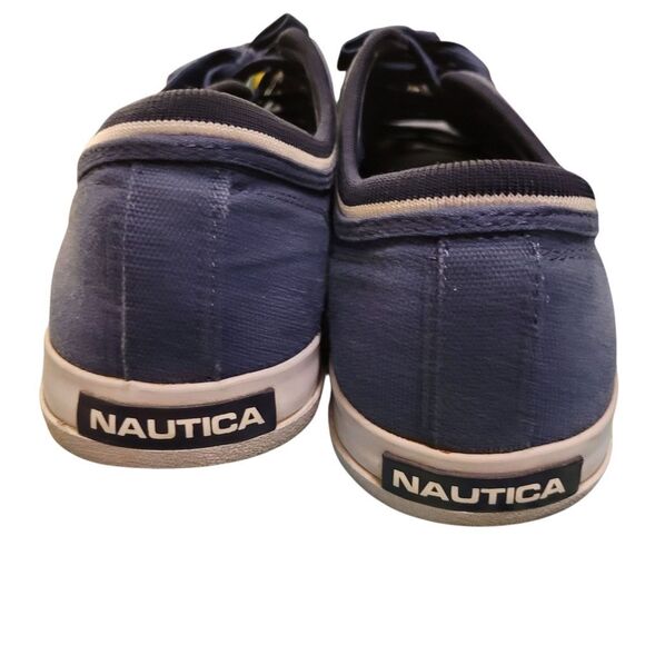 Nautica Navy Blue Sneakers Shoes Size: 10 US Men - Picture 4 of 10